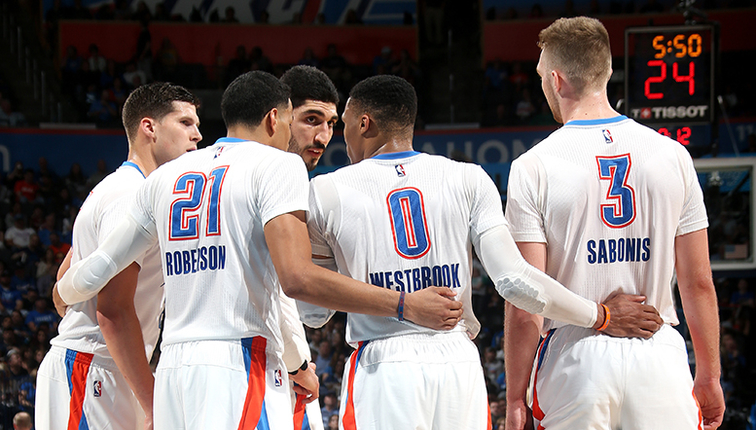 thunder nba 14/3/2017