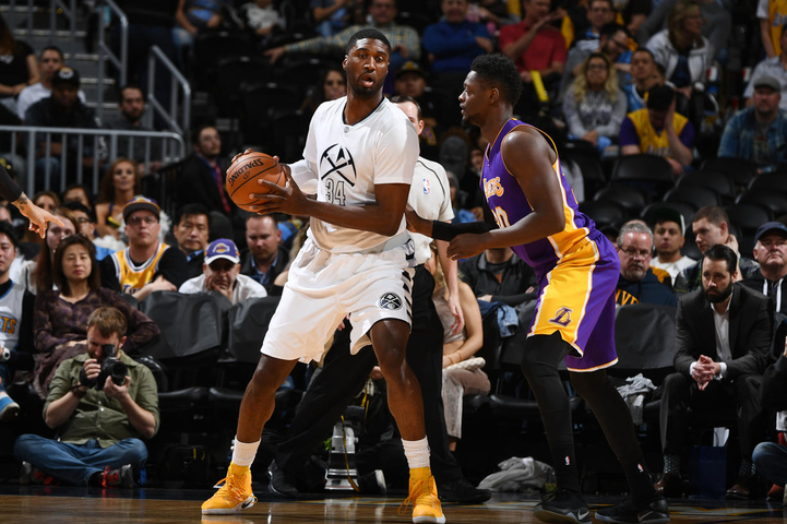 nuggets vs lakers nba 16/3/2017