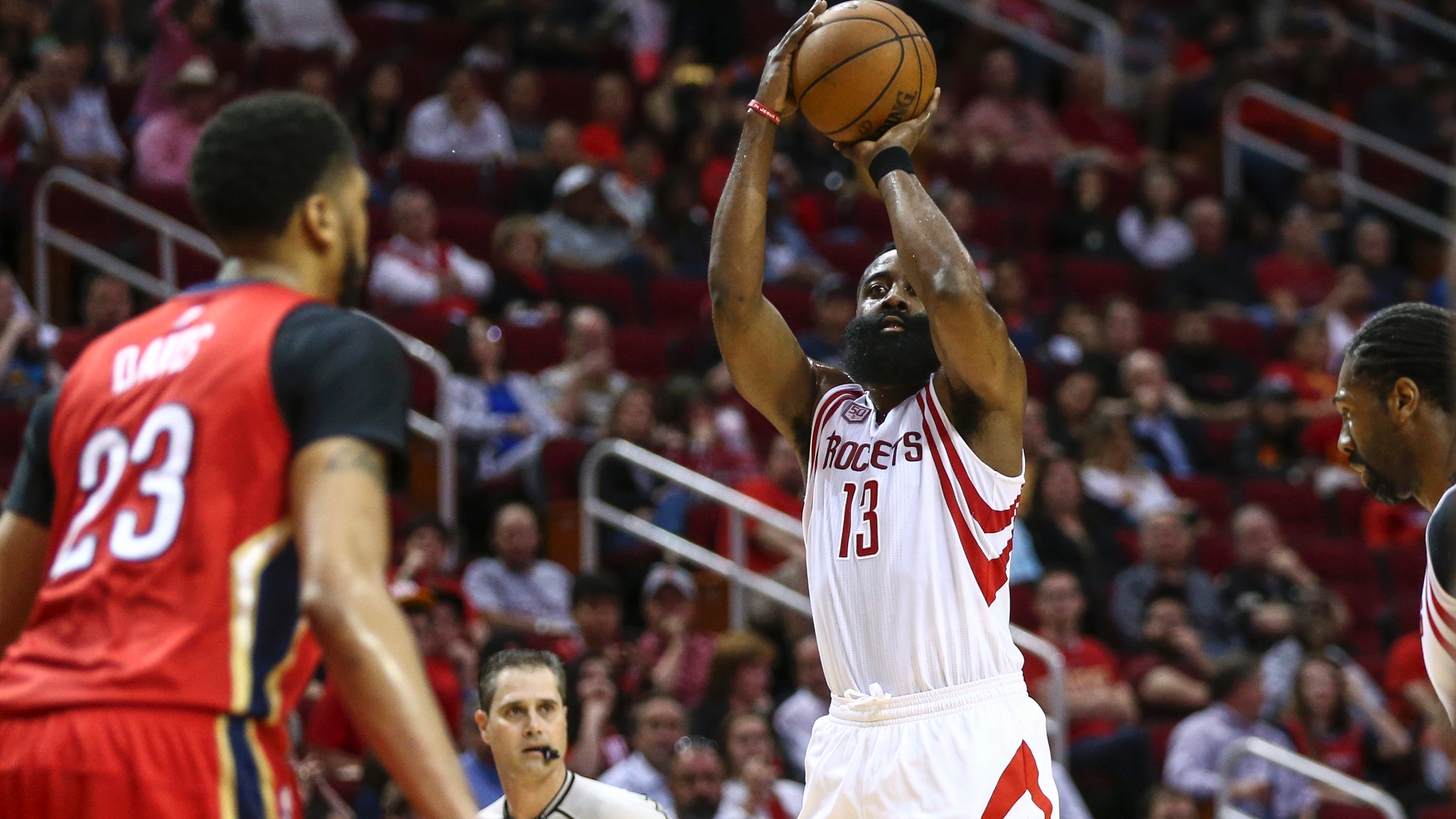 nba harden vs pelicans 26/3/2017