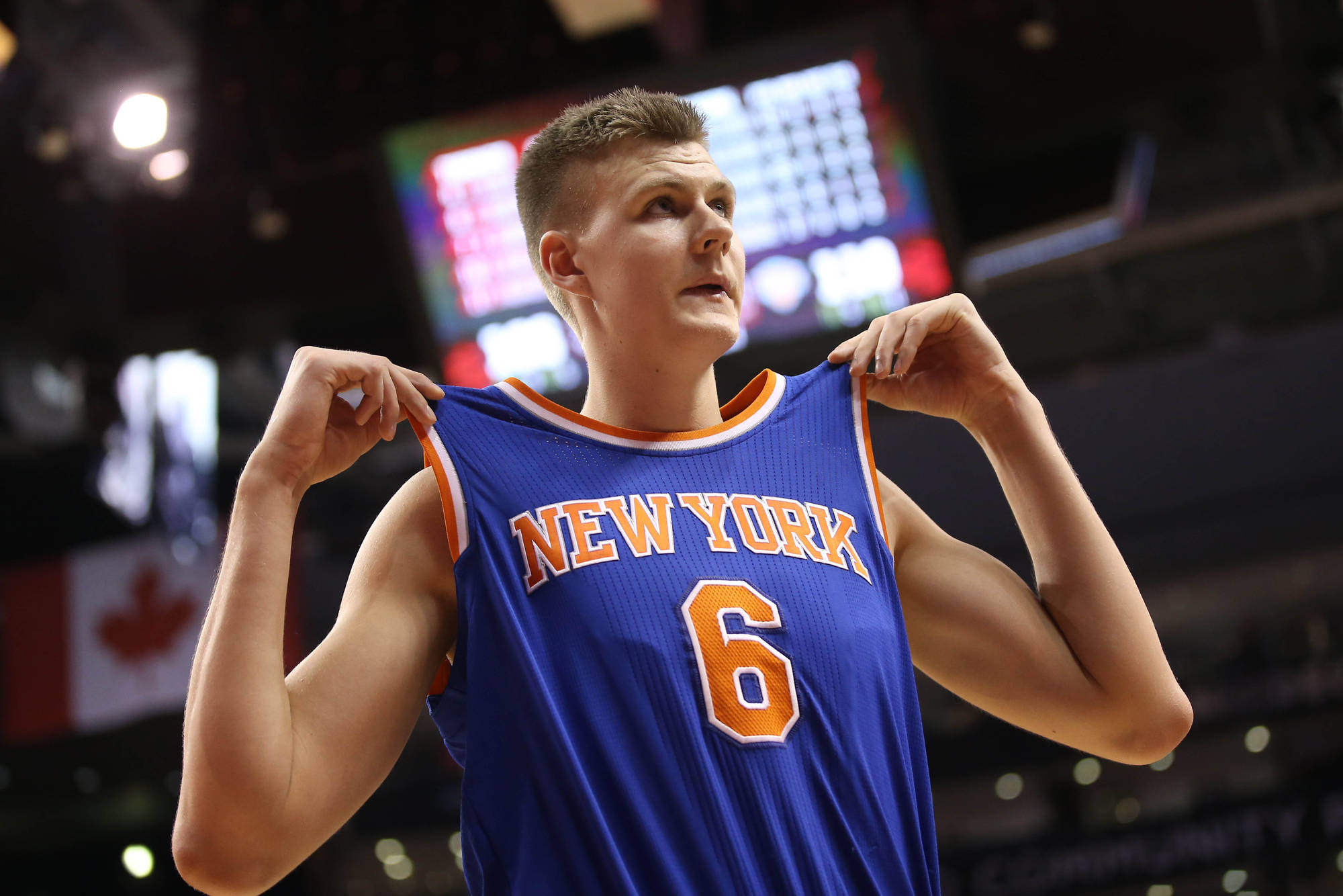 nba porzingis 4/12/2016