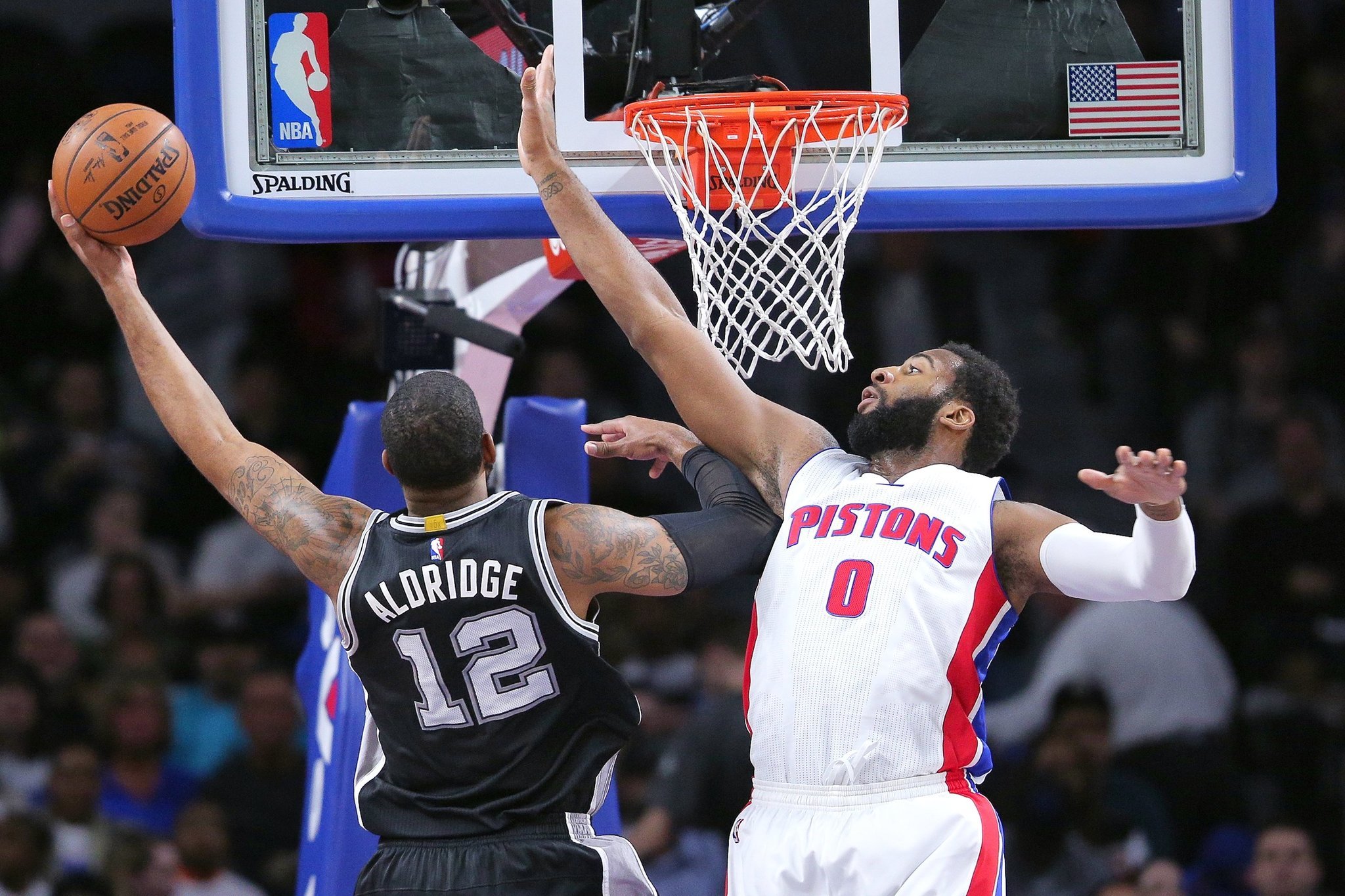 detroit pistons vs san antonio nba 15/2/2017